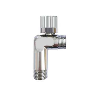 quảng cáo phòng tắm nhà vệ sinh kết nối Chrome mạ đồng 1/2 góc van