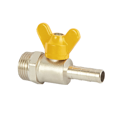 1/2&quot;3/4&quot;1&quot; chất lượng tốt đồng Bướm tay cầm van khí công nghiệp