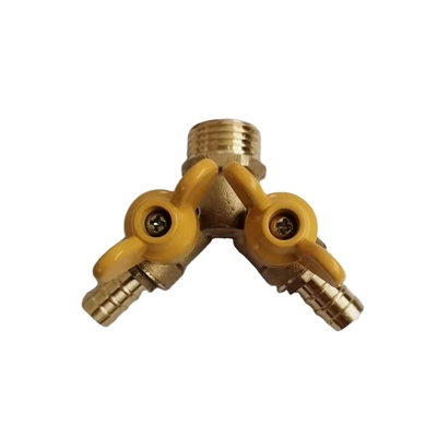 khách hàng thị trường dubai 1/2 inch van khí cho hai cách van nhiên liệu khí 1/4 inch