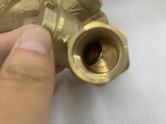 Nickel tráng đồng cao áp bền ống mexico loại Y máy lọc ống thoát nước van cầu cho nước