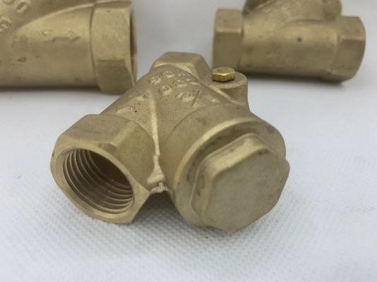 Nickel tráng đồng cao áp bền ống mexico loại Y máy lọc ống thoát nước van cầu cho nước