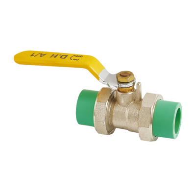 Được phê duyệt đúc tay cầm một cách Union đồng ball Valve cho nước và khí