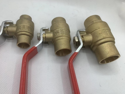 Mexico bán nóng 1/2 Inch khí nữ thắt lưng đúc đồng đầy đủ hàn van quả bóng