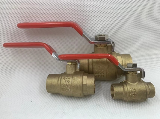 Mexico bán nóng 1/2 Inch khí nữ thắt lưng đúc đồng đầy đủ hàn van quả bóng