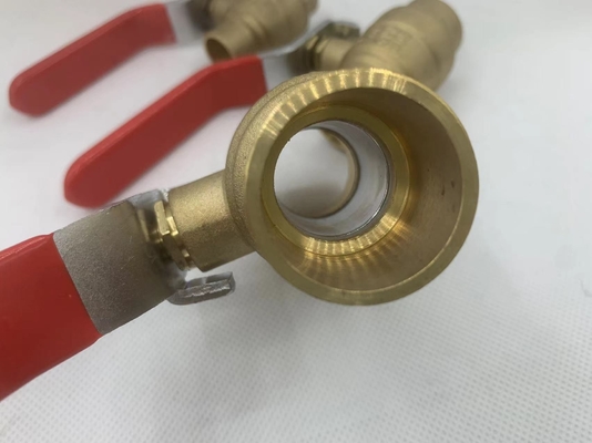 Yuhuan nhà máy đồng đúc van bóng động cơ với điều khiển bằng tay