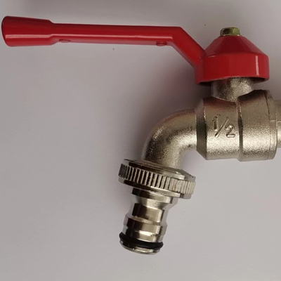 Mạ crom Bibcock nước bằng đồng thau máy giặt