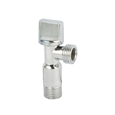 van góc cầu nửa vòng 1/2 chrome kẽm tay cầm kẽm nửa vòng van góc