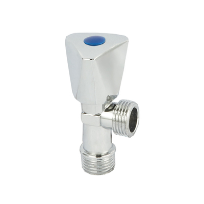 Ống tắm giá rẻ nước lạnh bóng tốt mạ crôm 1/2 van góc đồng