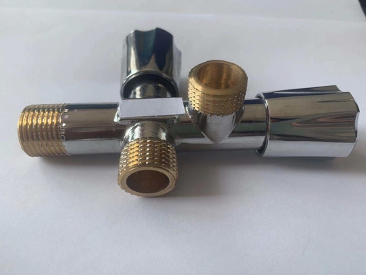 mới đến hai tay cầm đồng dẫn ngành công nghiệp 3 cách van góc