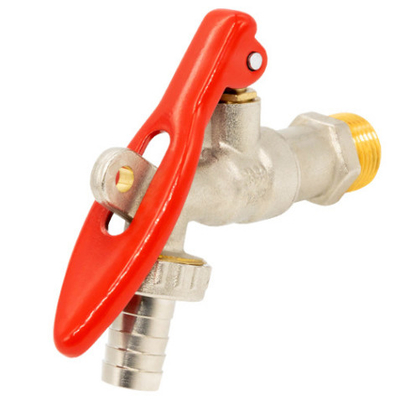 Máy giặt bibcock với ổ khóa vòi nước nhanh 1/2 làm mát đơn vòi đồng đầy đủ