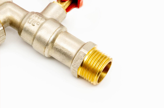 Máy giặt bibcock với ổ khóa vòi nước nhanh 1/2 làm mát đơn vòi đồng đầy đủ