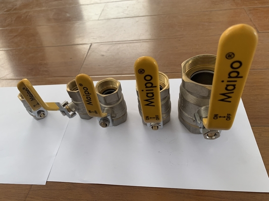 Chống mài mòn 1/2 3/4 Van bi khí 1 inch Van khí đầy cổng Chống rò rỉ