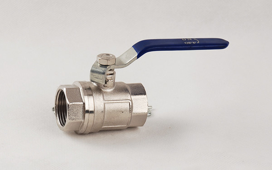 Tay cầm bằng nhôm OEM ODM Van bi nước nóng Van có thể khóa bằng đồng thau
