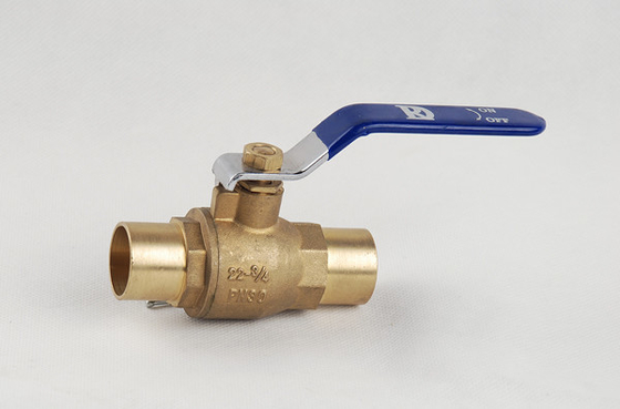 Tùy chỉnh OBM PVC Xử lý đồng thau Van bi cổng đầy đủ Tất cả các kích thước có sẵn