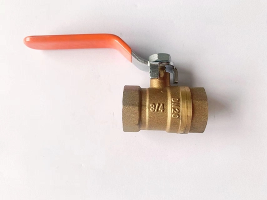 Rohs Nhiệt độ bình thường 1-1 / 4 Van bi bằng đồng thau Van bi Pn30