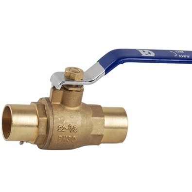 Rohs Nhiệt độ bình thường 1-1 / 4 Van bi bằng đồng thau Van bi Pn30