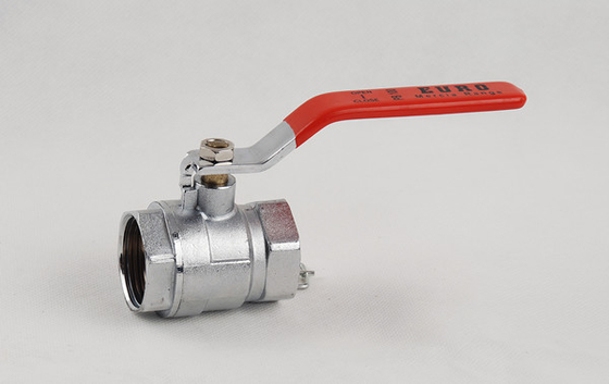 Tay cầm bằng thép mặt bích chống gỉ 1,5 inch Van bi bằng đồng thau Chống rò rỉ