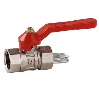 Chủ đề bên trong Tay cầm phổ biến Van bi bằng đồng thau Kích thước cổng 14mm