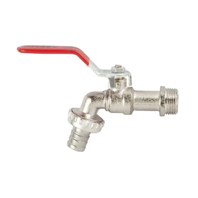 Nhiệt độ bình thường Yếm đồng thau Hệ thống ống nước Bibcock Bibcock Van 1/4inch