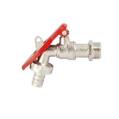 Nhiệt độ bình thường Yếm đồng thau Hệ thống ống nước Bibcock Bibcock Van 1/4inch