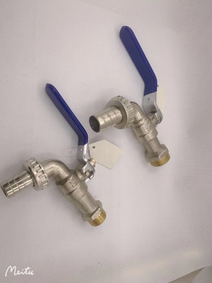 Van Bibcock bằng đồng thau mạ crôm có thể khóa Bib Tap với tay cầm abs