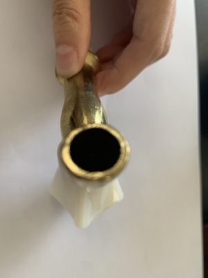 Sàn không gỉ gắn đồng thau Bib Cock cho máy giặt