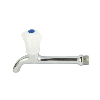 1/2 '' Hướng dẫn sử dụng Khóa mạ niken Khóa vòi nước Yếm gà có ren