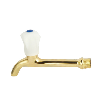 1/2 '' Hướng dẫn sử dụng Khóa mạ niken Khóa vòi nước Yếm gà có ren