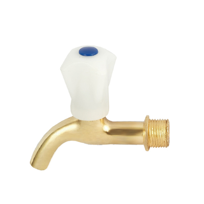Van bibcock bằng đồng thau OEM 1/2 3/4 inch có tay cầm bằng nhựa Bảo hành 2 năm
