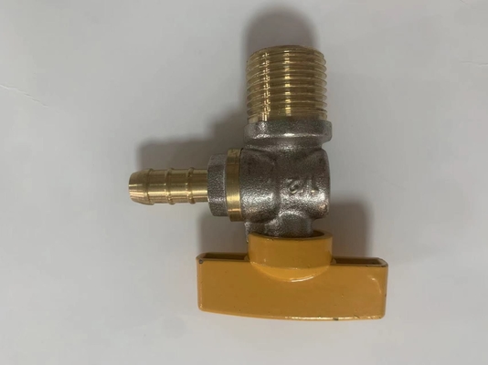 Van góc nửa inch bằng đồng thau nhiệt độ trung bình cho tay cầm bằng đồng nhà bếp