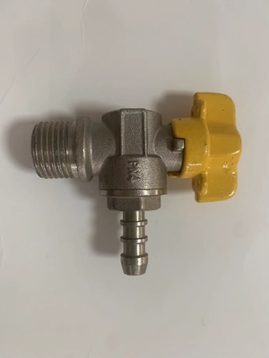 Van góc nửa inch bằng đồng thau nhiệt độ trung bình cho tay cầm bằng đồng nhà bếp