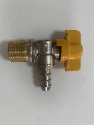 Van góc nửa inch bằng đồng thau nhiệt độ trung bình cho tay cầm bằng đồng nhà bếp