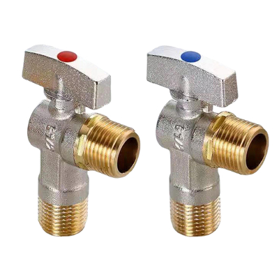 Van góc an toàn DN20-NPT Van góc tam giác 1 / 2inch