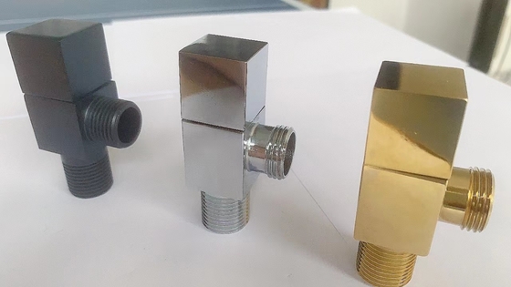 Van góc bằng đồng thau nước lạnh OBM