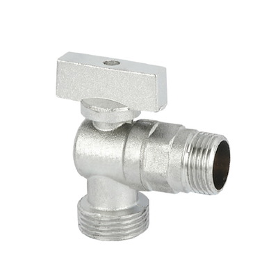 Vòi ren NPT Van góc Van chặn góc Chrome 3/8inch