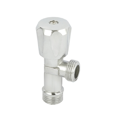 Brass Mini Firmer Ms Angle Valve Van góc 90 độ Cổng 15mm được đánh bóng