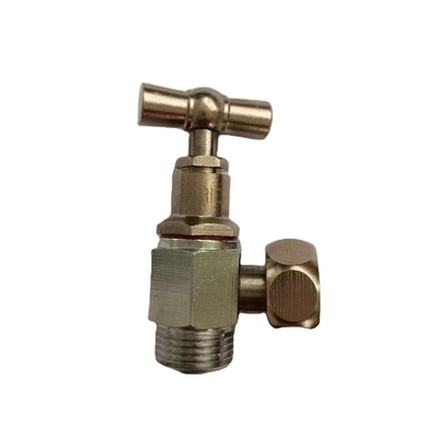Phụ kiện phòng tắm Nước lạnh 1/2 inch Van góc bằng đồng mạ Chrome