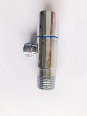 Phụ kiện phòng tắm Nước lạnh 1/2 inch Van góc bằng đồng mạ Chrome