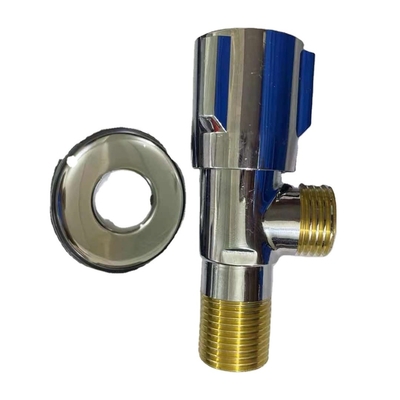 Van chặn góc chậu rửa mạ crôm 1/2 inch Van góc chậu rửa