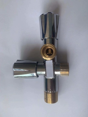 Van chặn góc chậu rửa mạ crôm 1/2 inch Van góc chậu rửa