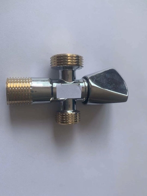 Van chặn góc chậu rửa mạ crôm 1/2 inch Van góc chậu rửa