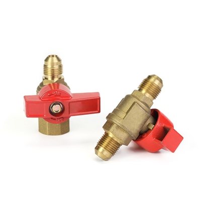 Van bếp gas mở nhanh Dn20 Kích thước cổng 14mm Chống ăn mòn