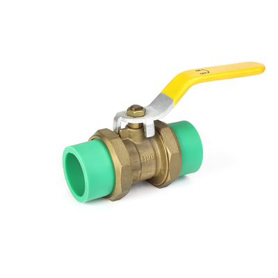 MOP5 Full Port Lp Gas Ball Valve Tay cầm màu vàng Van khí chống gỉ