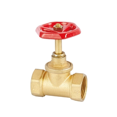 DN20-NPT Hệ thống ống nước có ren Van chặn bằng đồng thau chống mài mòn Tùy chỉnh