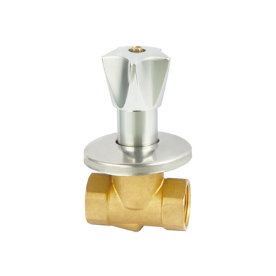 Cross Butt hàn xiên DN20 Brass Stop Van chống mài mòn
