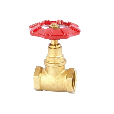 Mạ niken Van khóa bằng đồng thau thủ công PN 2.0 Mpa Bảo hành 3 năm