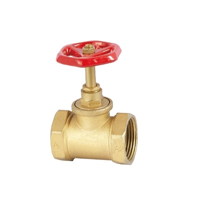 Mạ niken Van khóa bằng đồng thau thủ công PN 2.0 Mpa Bảo hành 3 năm