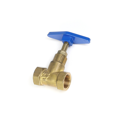 Đánh bóng mạ 3/4 &quot;Hướng dẫn sử dụng van chặn bằng đồng thau cho hệ thống ống nước