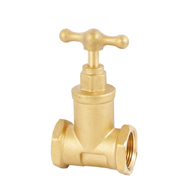 1/2&quot; X 3/8&quot; 1/4 Van chặn góc xoay bằng đồng thau DN20-NPT có ren