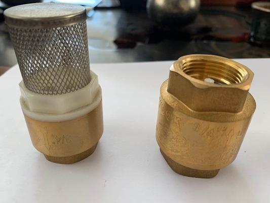 Vách ngăn MNPT Van phao bằng đồng thau van nạp bằng đồng 3/4 Trong 65 gram